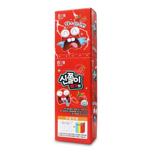 해태 신쫄이 딸기맛 24gx20개 (1통)