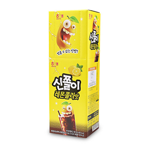 해태 신쫄이 레몬콜라맛 24g 소비기한 24.09.22