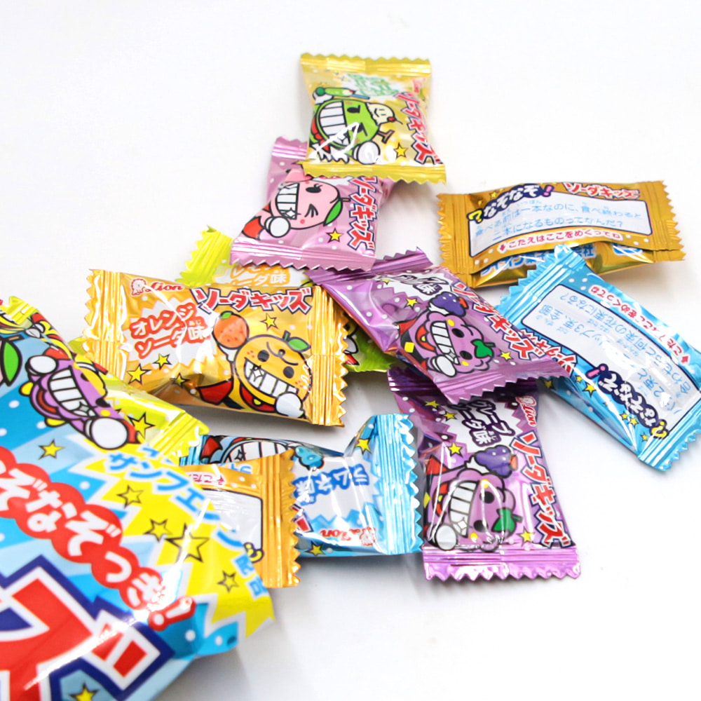 소다키즈 캔디 98g 일본 수입사탕 7가지맛